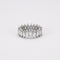 Bague 55 Alliance Diamants taille navette 58 Facettes