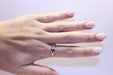 Ring 62 Diamond and Sapphire Ring 58 Facettes