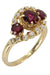 Ring MODERN RUBY AND DIAMOND RING 58 Facettes 051551