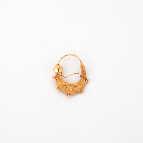 Boucles d'oreilles Créoles Savoyarde Or 58 Facettes