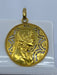 Virgin Medal pendant floral decoration 58 Facettes