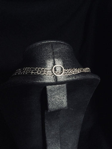 Collier Sautoir à Mailles Figaro, Argent 58 Facettes 598556