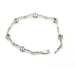 Bracelet Bracelet "Printemps" Or blanc Saphirs Diamants 58 Facettes D359715LF