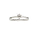 Ring 55 Solitaire Gold & Diamond 0.35ct 58 Facettes 220335R