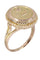 Bague BAGUE MÉDAILLE D'AMOUR AUGIS DIAMANT 58 Facettes 079551