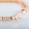 Bracelet Bracelet Ligne or rose Diamants 58 Facettes 340.175