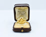 Ring 58 Art Nouveau ruby ​​cabochon ring - Sandoz 58 Facettes