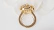 Bague 52 Bague Chaumet en or jaune, quartz rutile et diamants 58 Facettes 31955