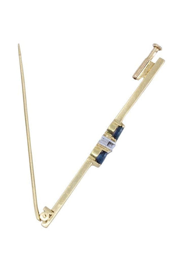 Broche Broche ancienne, saphirs, diamants 58 Facettes 061941