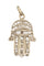 Pendentif Pendentif main de Fatma 58 Facettes 074671