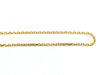 Yellow Gold Chain Necklace Forçat Mesh 58 Facettes