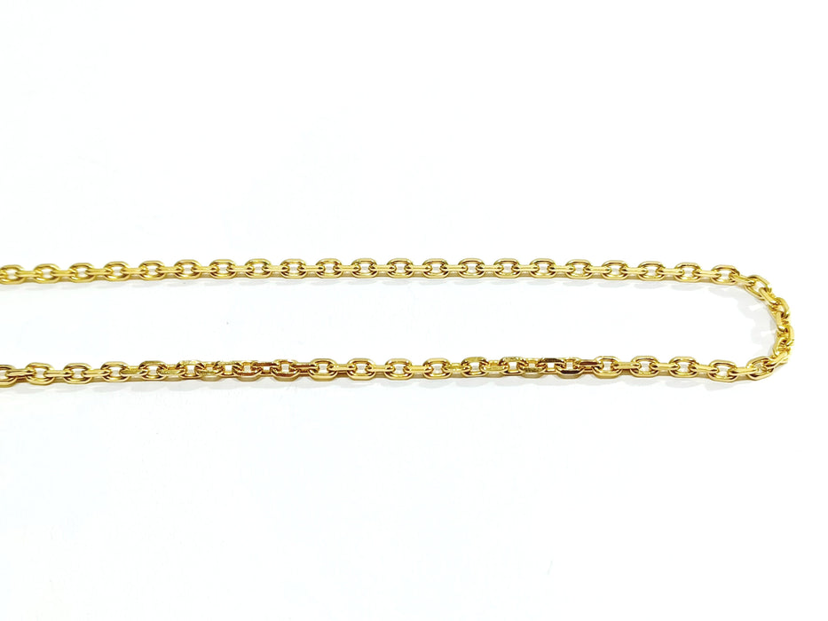 Collier Chaine Or jaune Maille Forçat 58 Facettes
