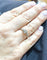 Bague 56 Bague Solitaire ancien Diamants 58 Facettes