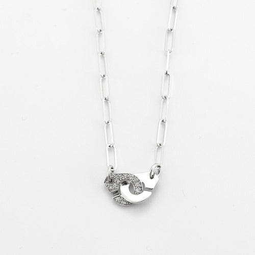 Collier DINH VAN - Collier Menottes R12 58 Facettes EL2-120
