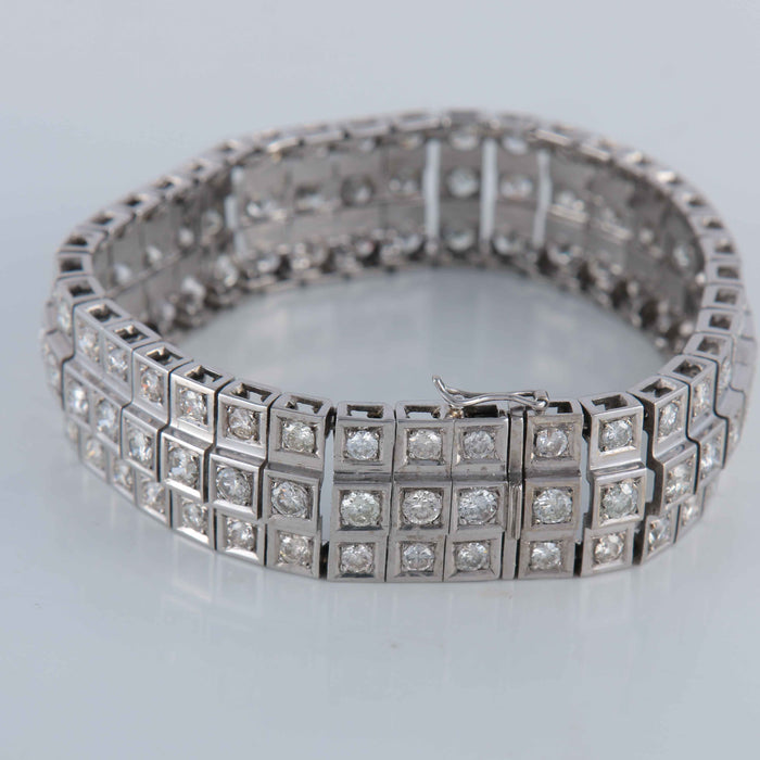 Bracelet Bracelet ligne diamant 58 Facettes