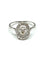 Bague Bague ancienne plateau ovale diamants 58 Facettes