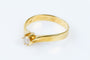Bague 54 Bague solitaire 0.18ct en or massif 58 Facettes 111.26851-B5