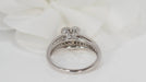 Ring 58 1,01ct Diamond Heart Solitaire Ring 58 Facettes 31077