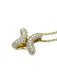 HERMÈS necklace. Lima yellow gold and diamond necklace 58 Facettes
