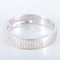 Bague 56 Bague en or blanc pavage diamants 58 Facettes