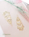 Earrings Oriental earrings with openwork and tassels 58 Facettes AA 1518