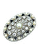 Pendant Belle-Epoque pendant in white gold, platinum, diamonds, sapphires and pearls 58 Facettes