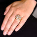 Ring 52.5 Tank Diamond Signet Ring 58 Facettes A5920b