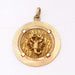 Scorpio horoscope medallion pendant Yellow gold 58 Facettes E360165B