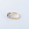 Bague 52 Bague en or et rubis 58 Facettes
