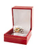 Ring Chopard Ring Happy Diamonds Collection Steel and Yellow Gold 58 Facettes