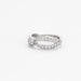 Ring 52 CHAUMET LIENS SEDUCTION RING GRAY GOLD 58 Facettes