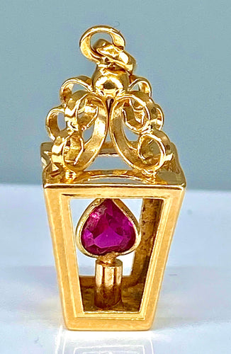 Pendentif Pendentif breloque lanterne 58 Facettes AB168