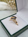 Ring 52.5 Branch ring Sapphires yellow gold 58 Facettes 294