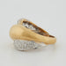 Ring 54 Ring in 18k yellow and white gold 58 Facettes REF 11010/19