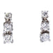 Earrings Trilogy earrings, diamonds 58 Facettes 063511