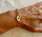 Dinh Van bracelet yellow gold handcuff bracelet 58 Facettes