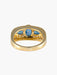 Bague 52 Bague Trilogie Saphirs Diamants 58 Facettes