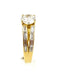 Bague Bague or jaune 18K et diamants 0.91ct 58 Facettes