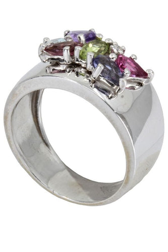 Bague 54 BAGUE TUTTI FRUTTI 58 Facettes 052221