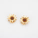Earrings Earrings in Yellow Gold, garnets 58 Facettes