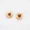 Boucles d'oreilles Boucles d'oreilles en Or jaune, grenats 58 Facettes