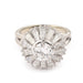 Ring Retro Petticoat Diamond Ring 58 Facettes BD185