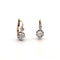 Boucles d'oreilles Dormeuses ancienne diamants 58 Facettes