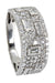 Bague BAGUE MODERNE PAVAGE DIAMANTS 58 Facettes 048921