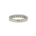 51 DE BEERS Ring - Diamond Half Wedding Ring 58 Facettes 240012R
