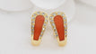 Boucles d'oreilles Boucles d'Oreilles Corail Et Diamants 58 Facettes 30530