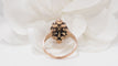 Bague 53 Bague marquise ancienne en or rose et grenats 58 Facettes 32066