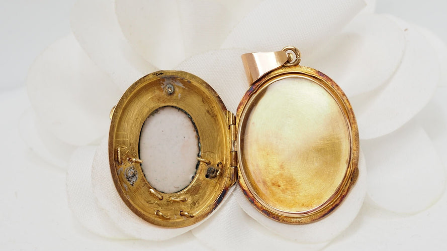 Pendentif Pendentif Porte Photo Porcelaine Perles 58 Facettes 32229