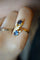 Bague Bague Toi & Moi or jaune saphirs et diamants 58 Facettes SQ 5226744