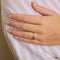 Bague 53 Bague Muguet Diamants Emeraude 58 Facettes EL2-82
